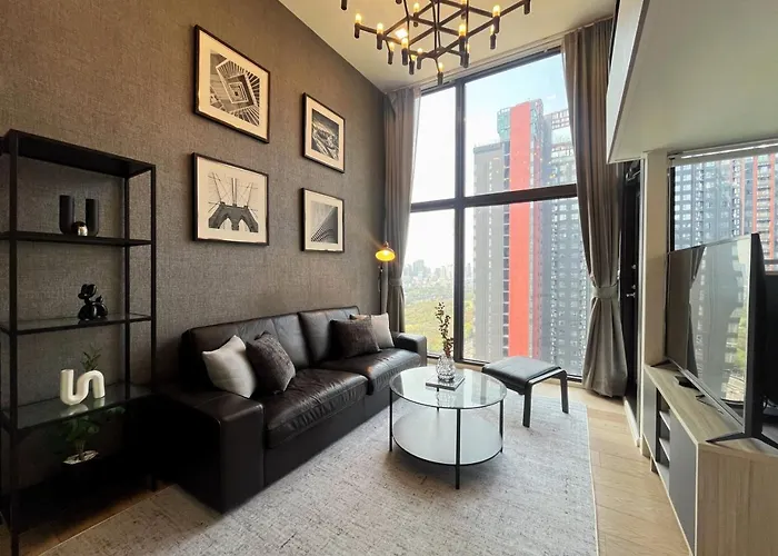 公寓 400m To Mrt L Workspace L Pool And Sauna 曼谷