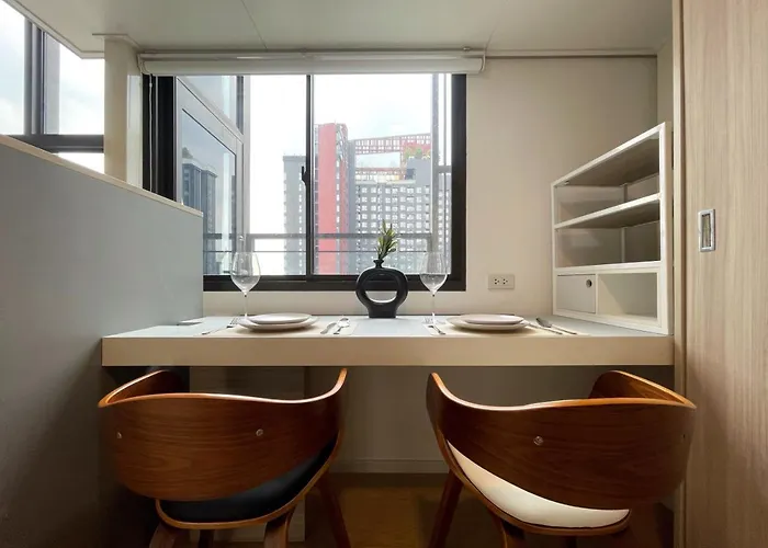 公寓 400m To Mrt L Workspace L Pool And Sauna 曼谷