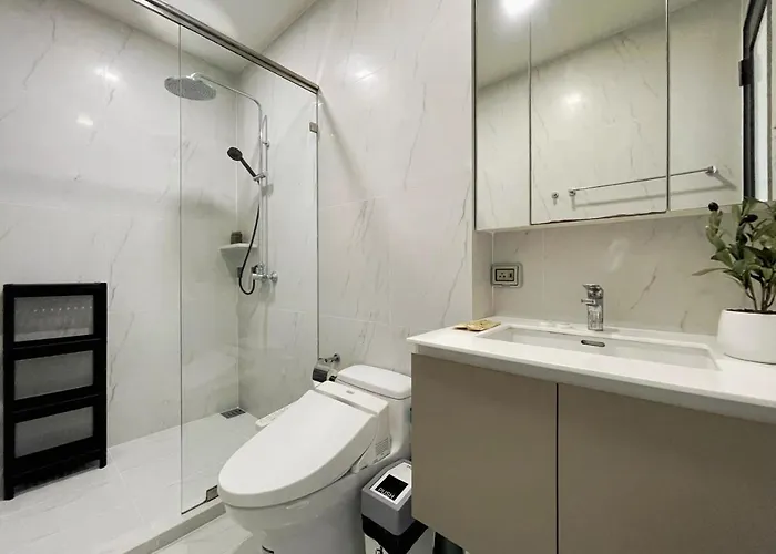 400m To Mrt L Workspace L Pool And Sauna 公寓 曼谷